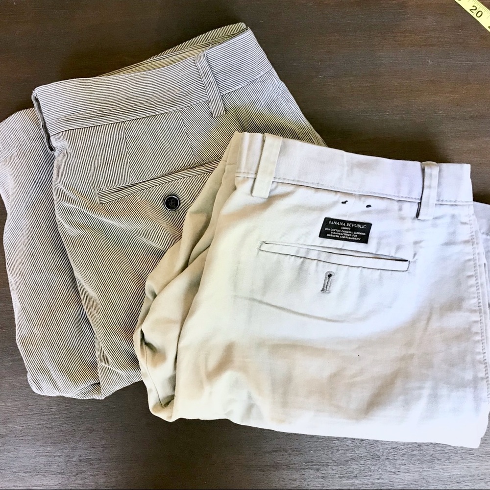 Bundle of banana republic shorts